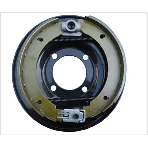 Freio mecânico de 9", 4 parafusos, círculo de 4.0", rolamentos L44610, capacidade de 2000 lb